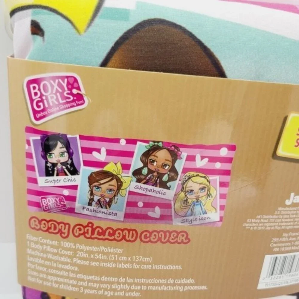 Boxy Girls Body Pillow Case‎ Supersoft 20